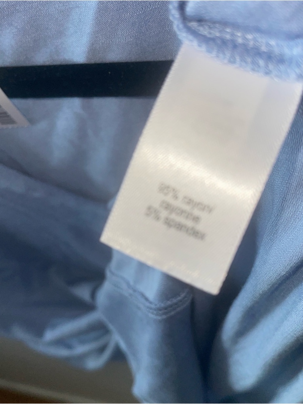 Maurices Light Blue V-Neck Tank Top - Picture 5 of 6